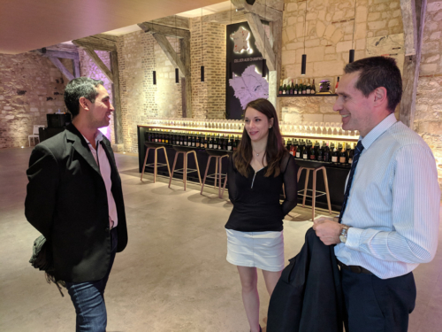 Soirée de lancement du Champagne Day 2018 au Cellier Saint-Pierre à Troyes