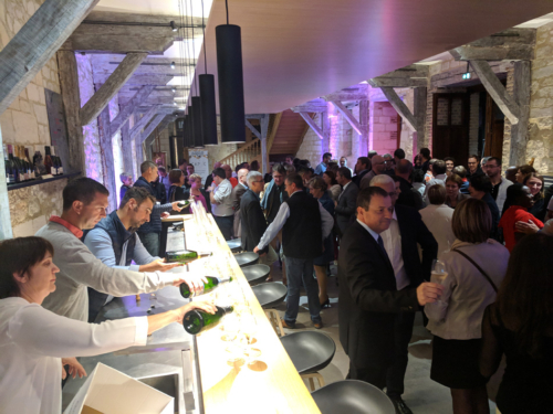 Soirée de lancement du Champagne Day 2018 au Cellier Saint-Pierre à Troyes