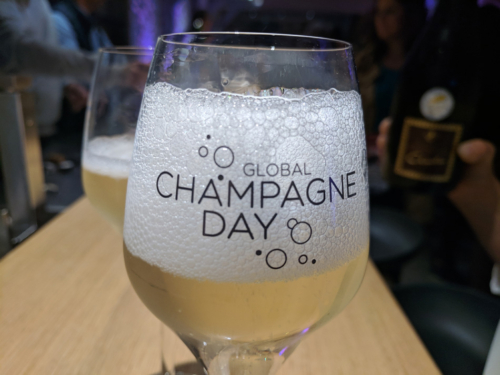 Soirée de lancement du Champagne Day 2018 au Cellier Saint-Pierre à Troyes