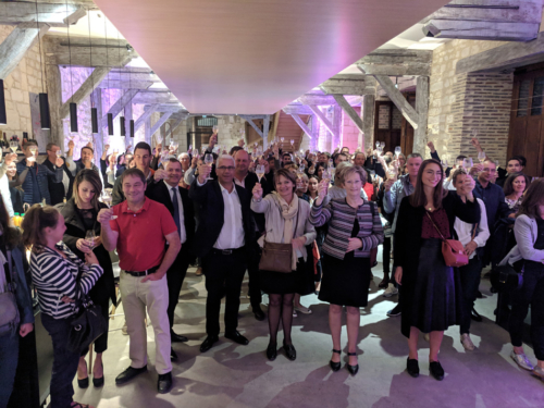 Soirée de lancement du Champagne Day 2018 au Cellier Saint-Pierre à Troyes