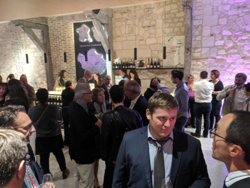 Soirée de lancement du Champagne Day 2018 au Cellier Saint-Pierre à Troyes