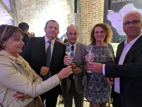 Soirée de lancement du Champagne Day 2018 au Cellier Saint-Pierre à Troyes