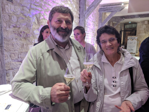 Soirée de lancement du Champagne Day 2018 au Cellier Saint-Pierre à Troyes