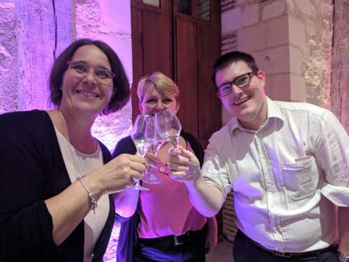 Soirée de lancement du Champagne Day 2018 au Cellier Saint-Pierre à Troyes