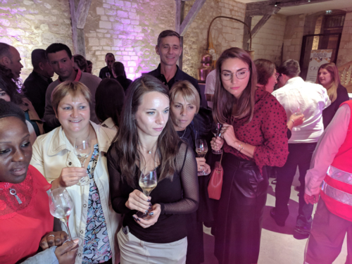 Soirée de lancement du Champagne Day 2018 au Cellier Saint-Pierre à Troyes