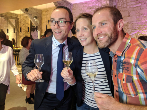 Soirée de lancement du Champagne Day 2018 au Cellier Saint-Pierre à Troyes