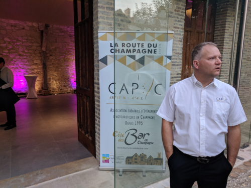 Soirée de lancement du Champagne Day 2018 au Cellier Saint-Pierre à Troyes